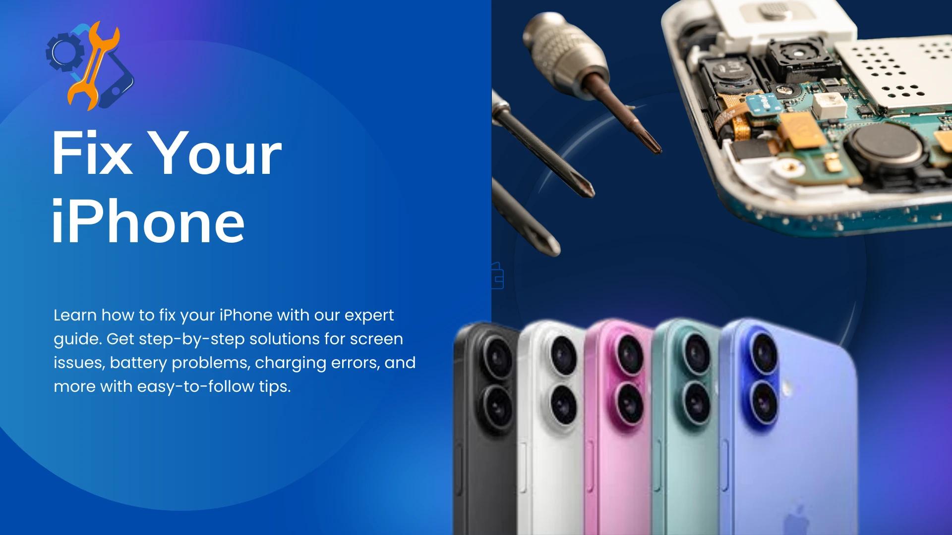 Fix Your iPhone | Expert Guide for Repairing iPhone Issues