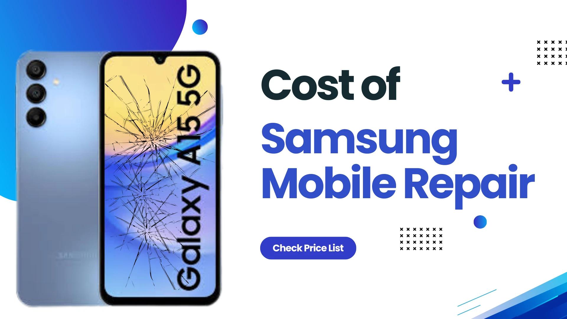 Cost of Samsung Mobile Repair Services in India | Fast & Reliable Doorstep Service by Devicecure